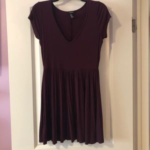 Maroon Casual Dress